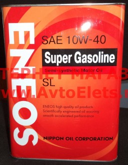 полу SUPER GASOLINE SL 10W-40, 4л