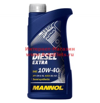  MANNOL Diesel Extra 10W-40 полу 1 л 1105