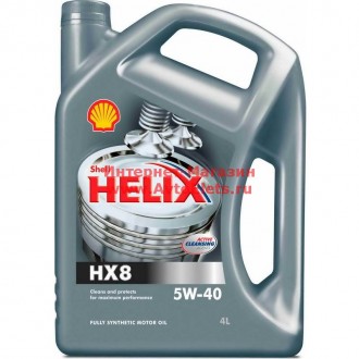SHELL 5W40 (4L) Helix HX8_!\ACEA A3/B3/B4, API SN+/SN, VW 502.00;VW 505.00;RN0700;RN0710