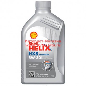 SHELL 5W30 (1L) Helix HX8 Synthetic_!\ACEA A3/B3/B4, API SL/CF, VW 502.00;VW 505.00